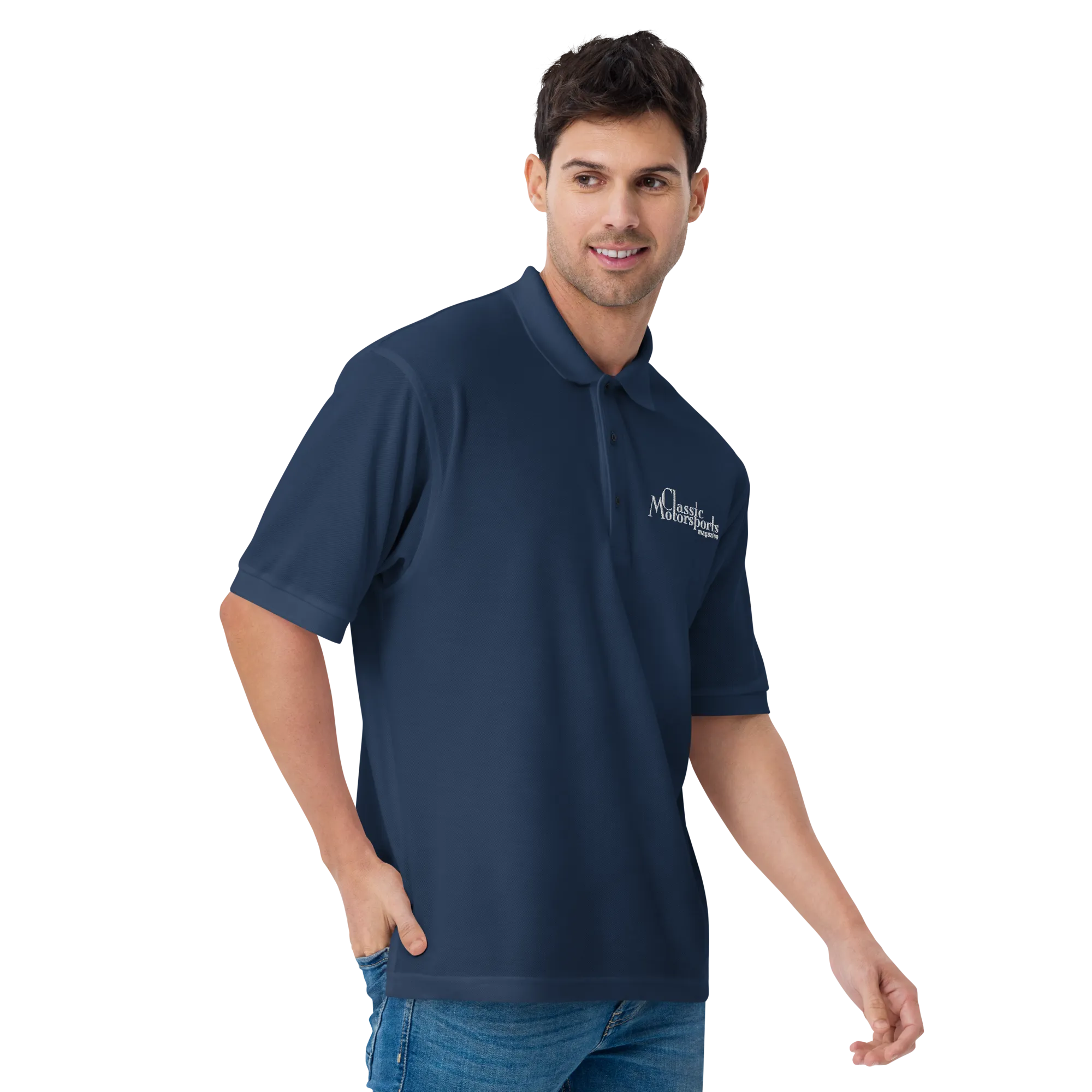 Classic Motorsports Men's Premium Polo