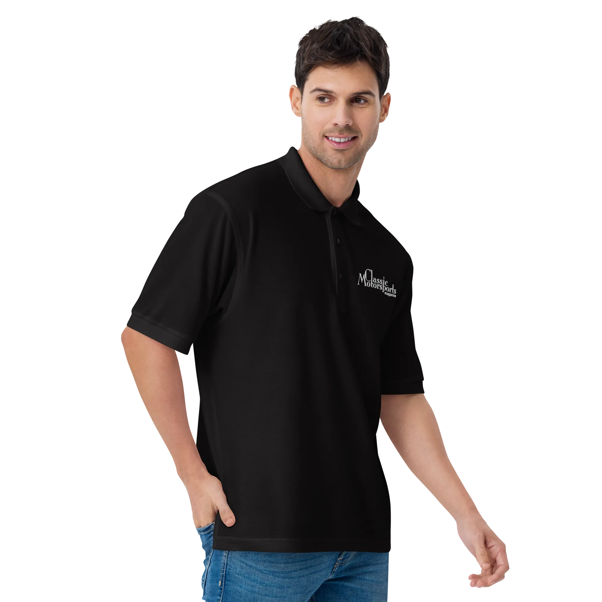 Classic Motorsports Men's Premium Polo