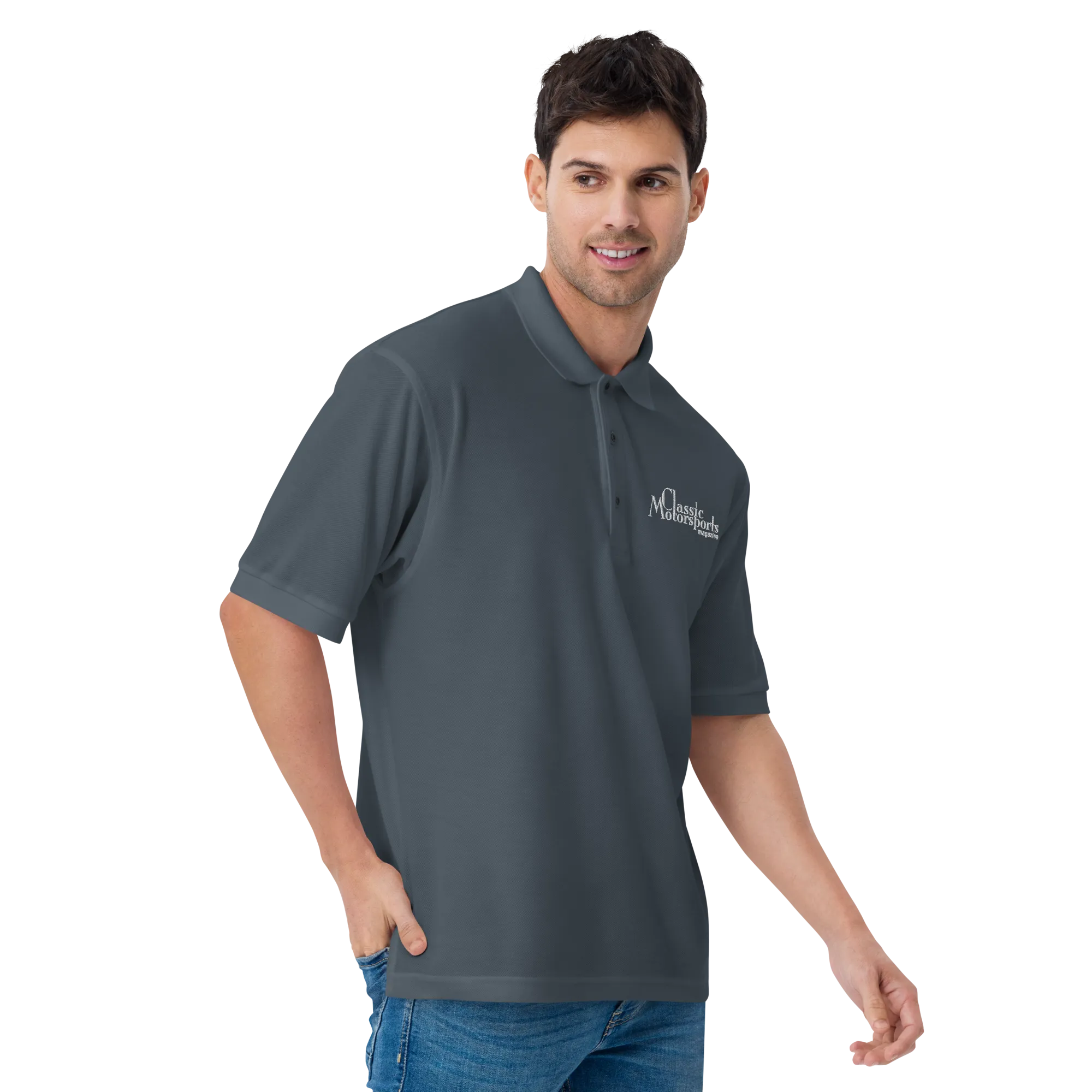 Classic Motorsports Men's Premium Polo