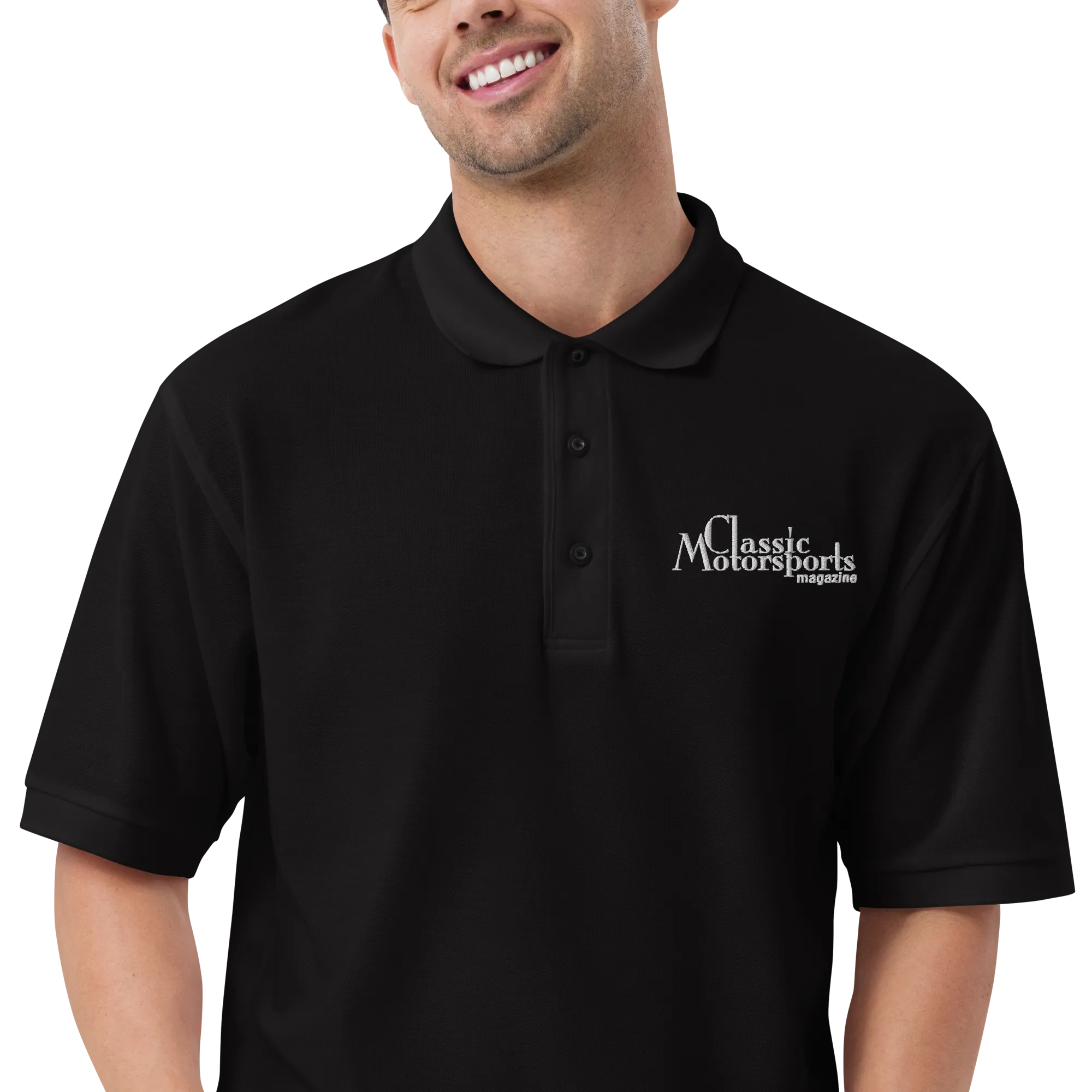 Classic Motorsports Men's Premium Polo