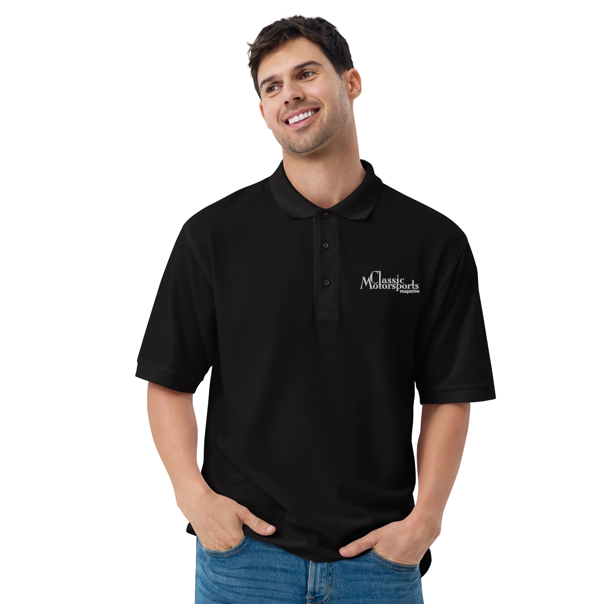 Classic Motorsports Men's Premium Polo