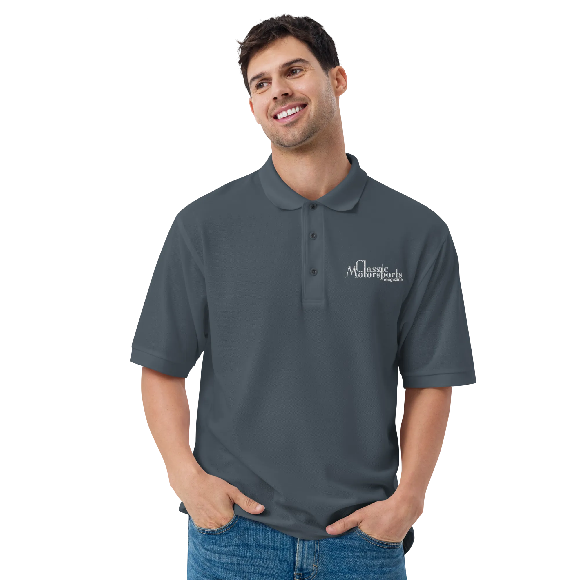 Classic Motorsports Men's Premium Polo