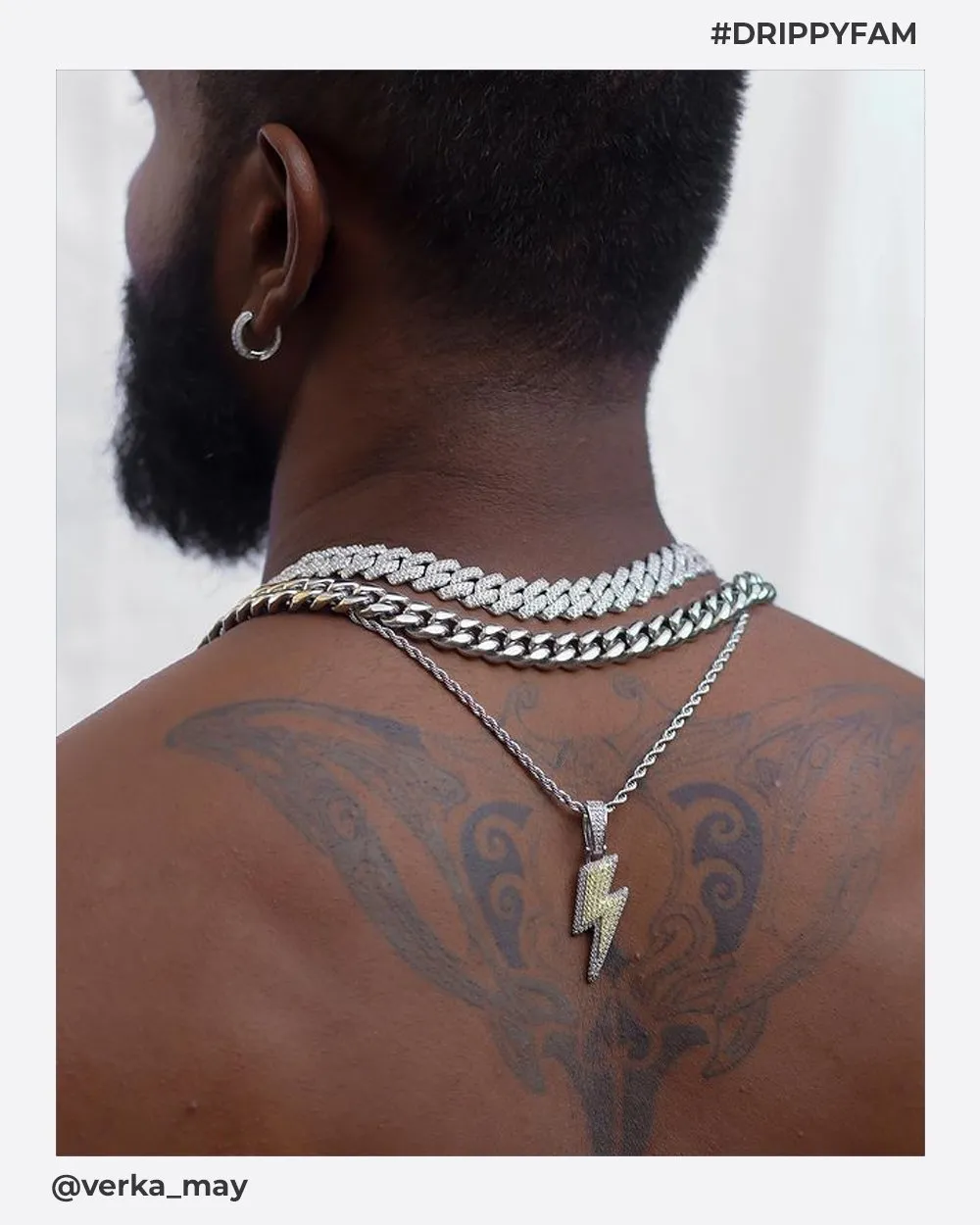 CLEAN CUBANA CHAIN. - 12MM
