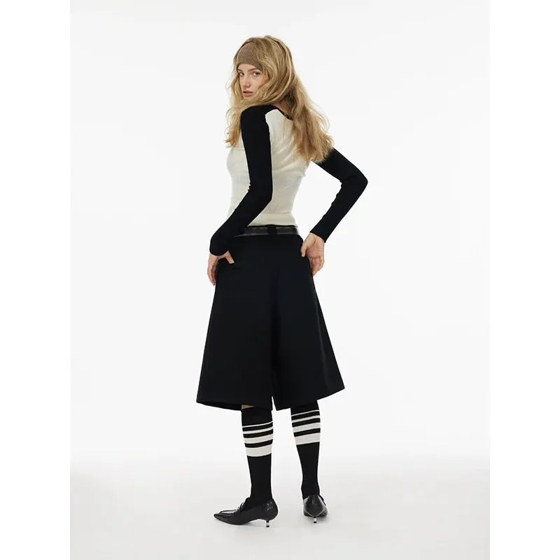 Color-Block Knit Sweater