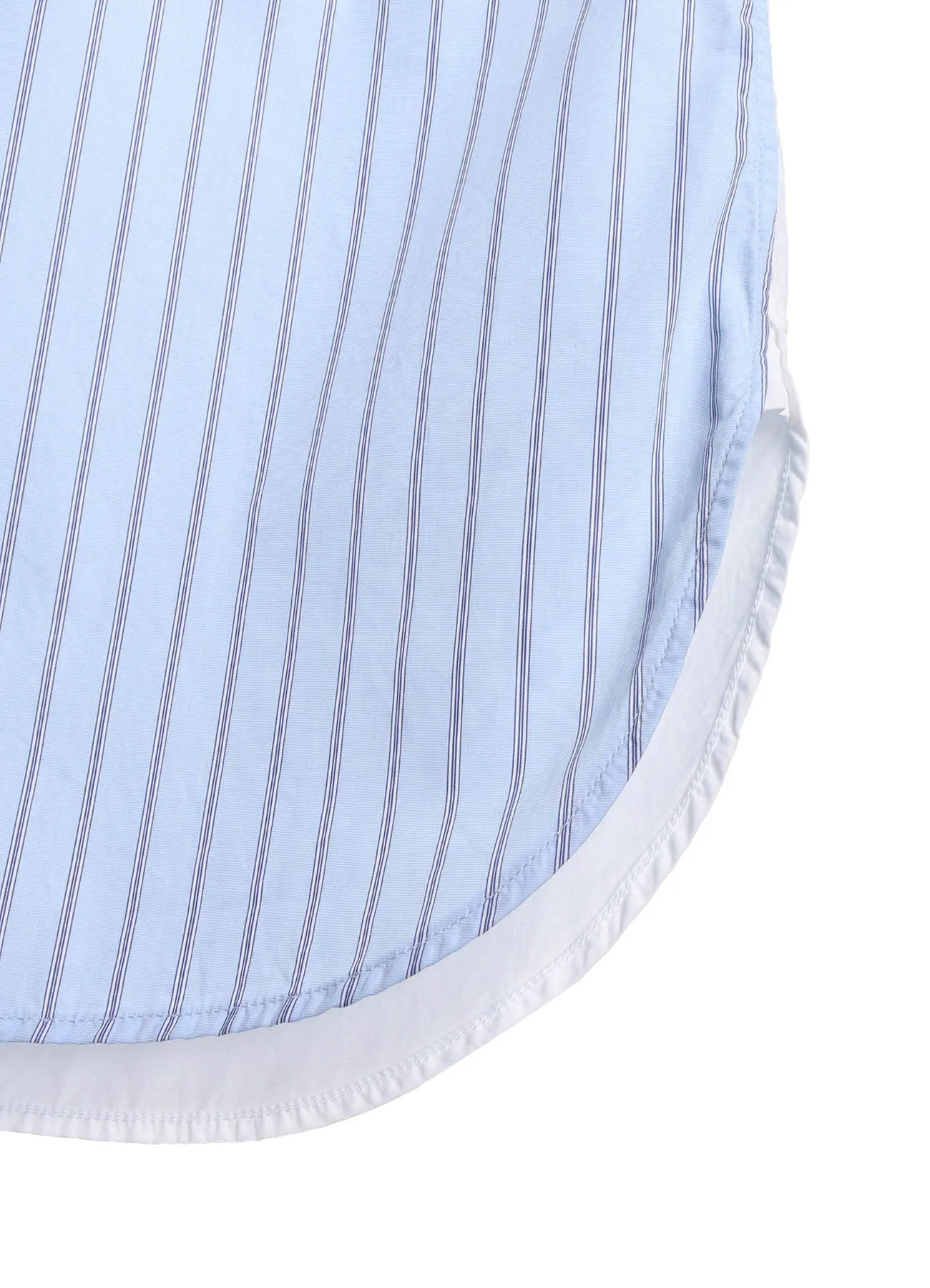 COTTON BROAD    STRIPE  SWITCHING LONG SLEEVE SHIRTS
