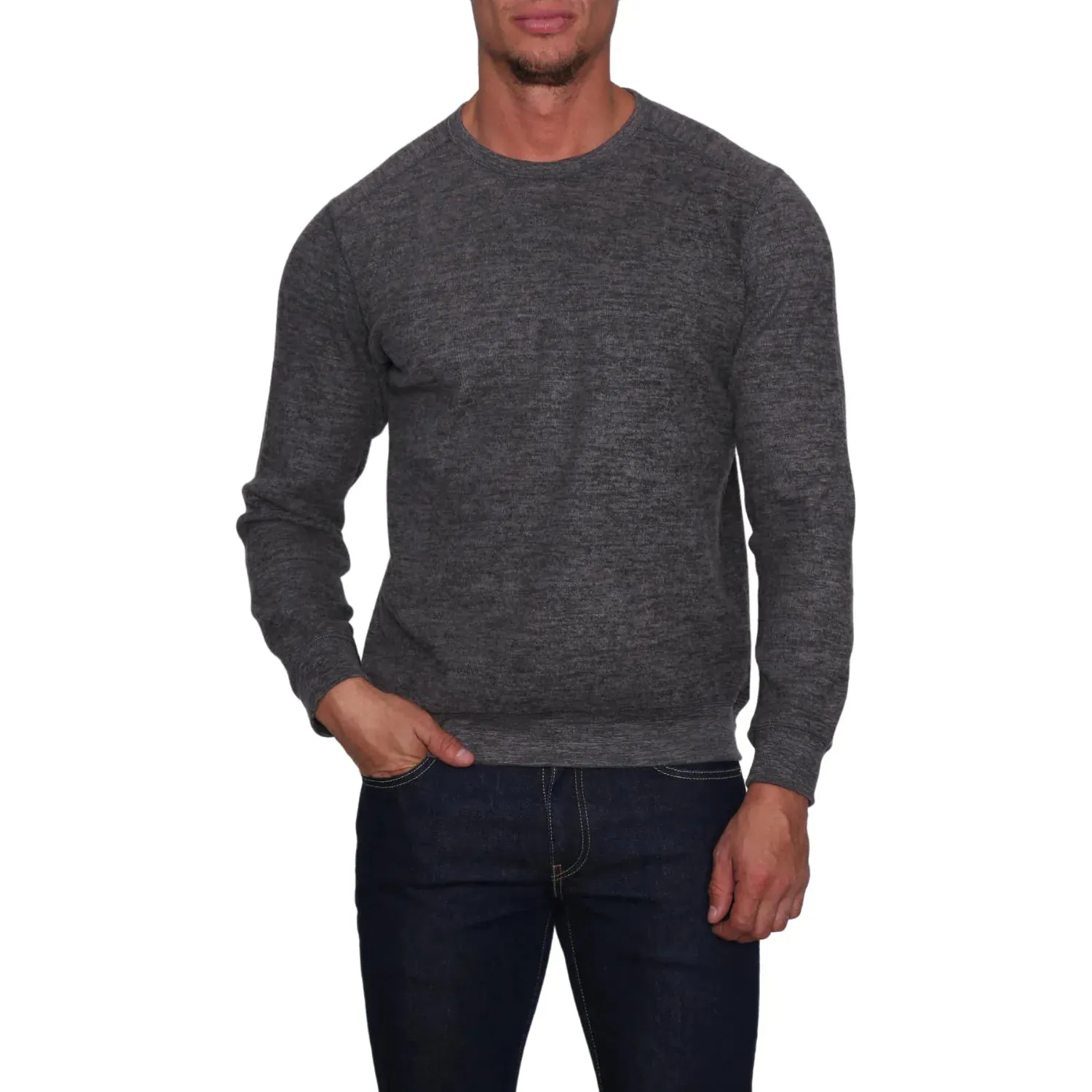 COZY CREW NECK SWEATER