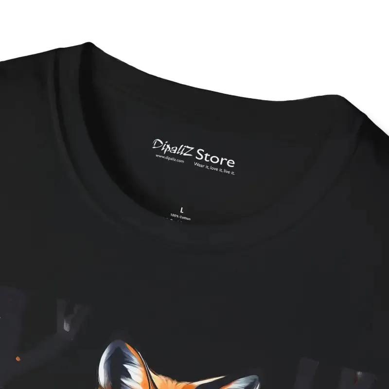 Cozy Fox Softstyle t Shirt for Vibrant Comfort