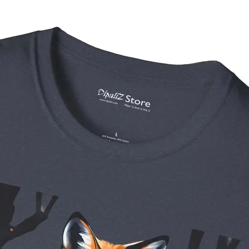 Cozy Fox Softstyle t Shirt for Vibrant Comfort