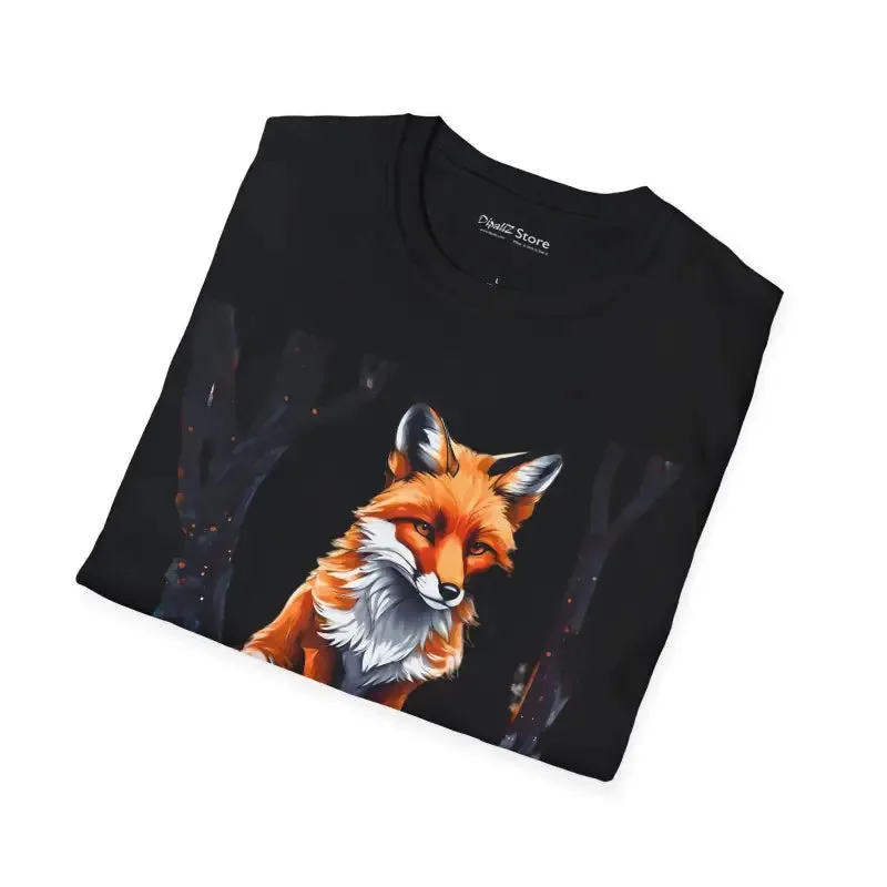 Cozy Fox Softstyle t Shirt for Vibrant Comfort