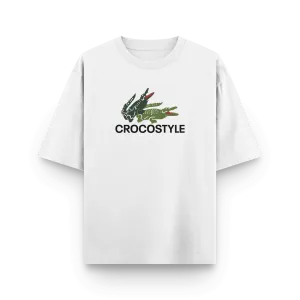Crocostyle Oversized Tee by Kaihama