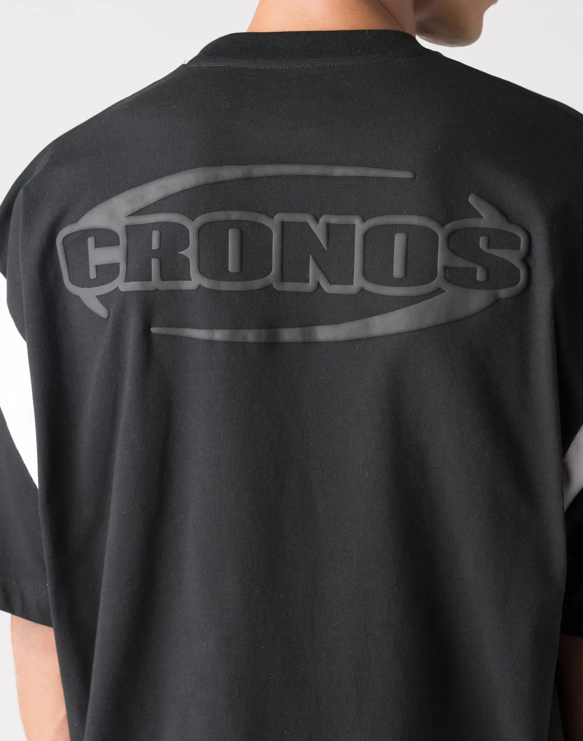 CRONOS Elliptical logoT-shirts【S.BLUE】