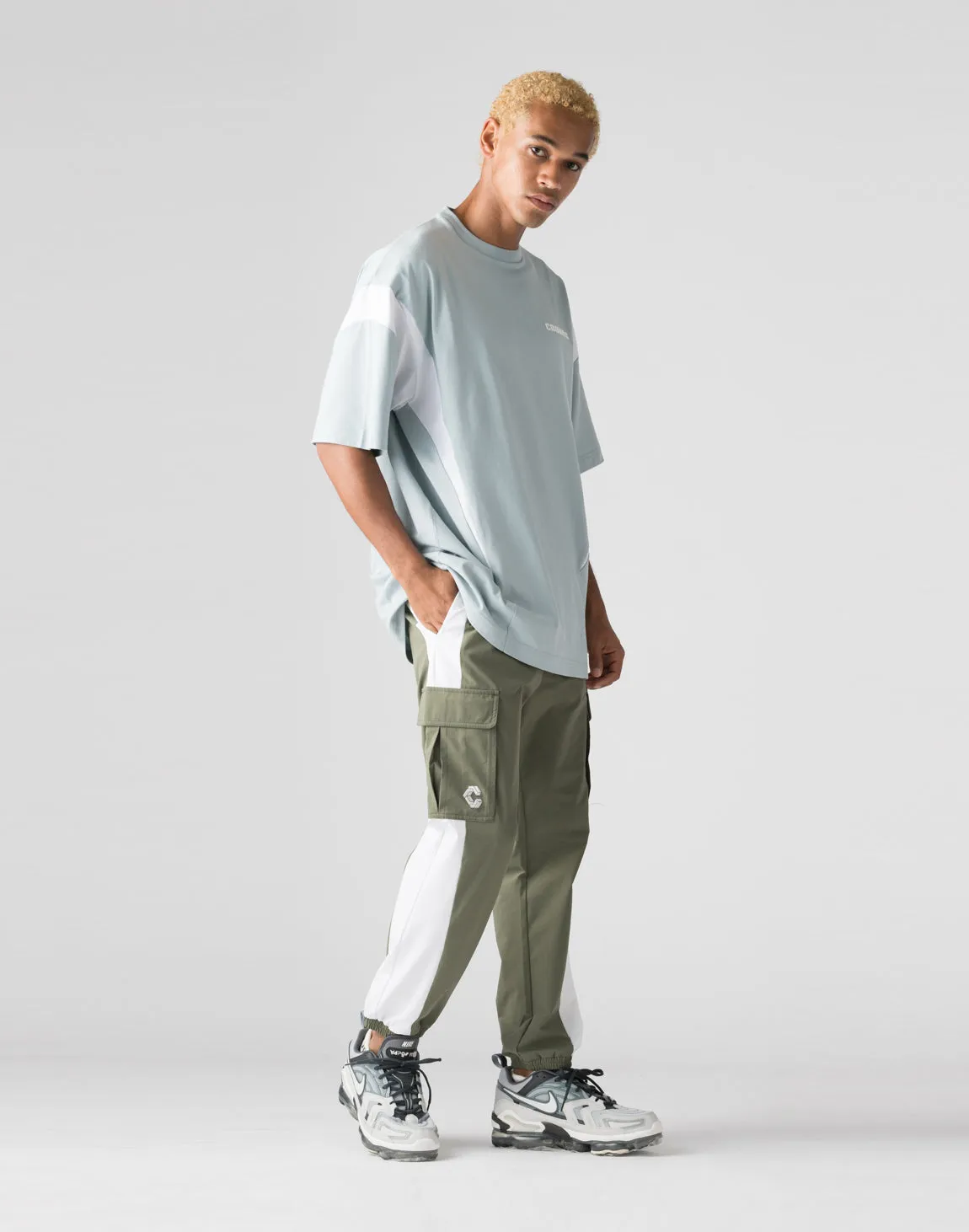 CRONOS Elliptical logoT-shirts【S.BLUE】
