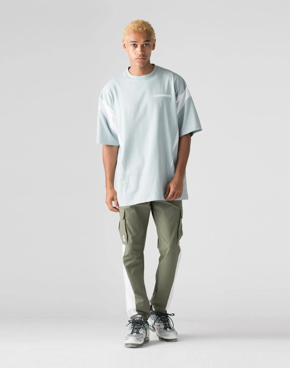 CRONOS Elliptical logoT-shirts【S.BLUE】