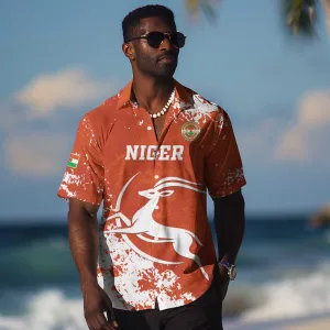 Custom Afro Niger Football Hawaiian Shirt We Are Champions LT15