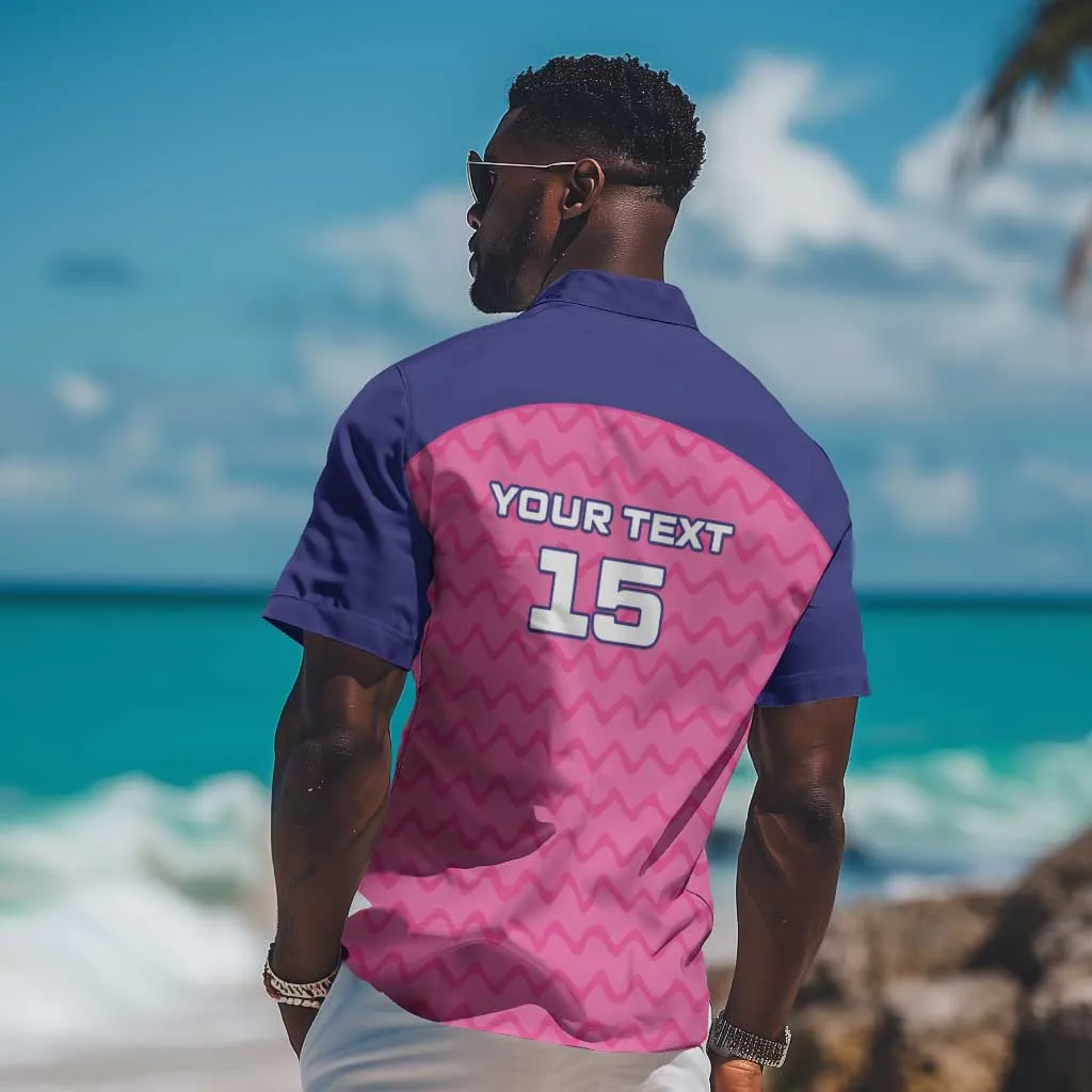 Custom Afro South Africa Cricket Hawaiian Shirt Go Paarl LT15