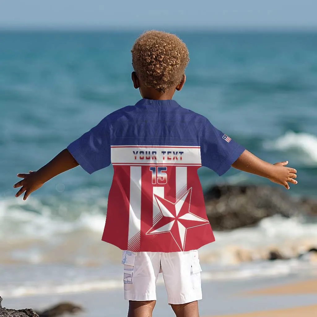 Custom Liberia Football Kid Hawaiian Shirt Sporty Style LT15