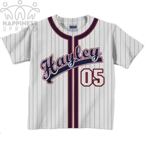 Custom Name and Number Shirt, Personalized Baseball Shirt - Personalized Team T-Shirt - Any Color - Any Name