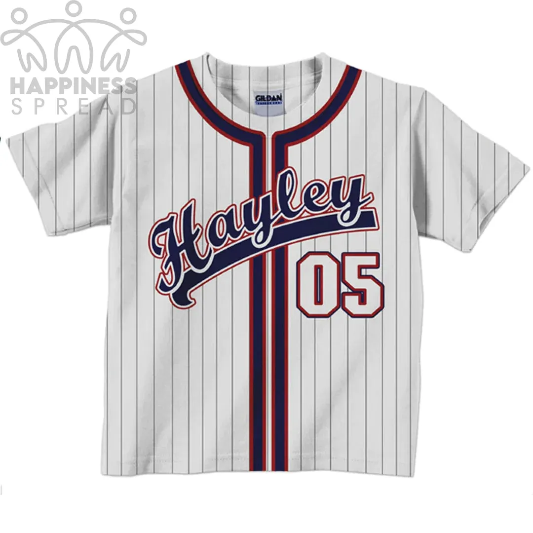 Custom Name and Number Shirt, Personalized Baseball Shirt - Personalized Team T-Shirt - Any Color - Any Name