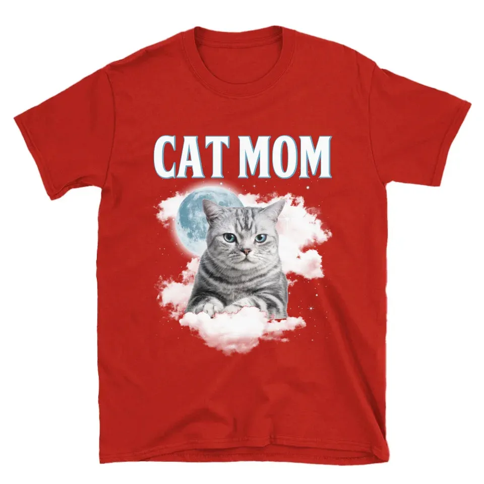 Custom Night Sky Pet Photo Upload T-Shirt