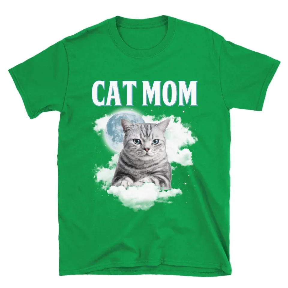 Custom Night Sky Pet Photo Upload T-Shirt