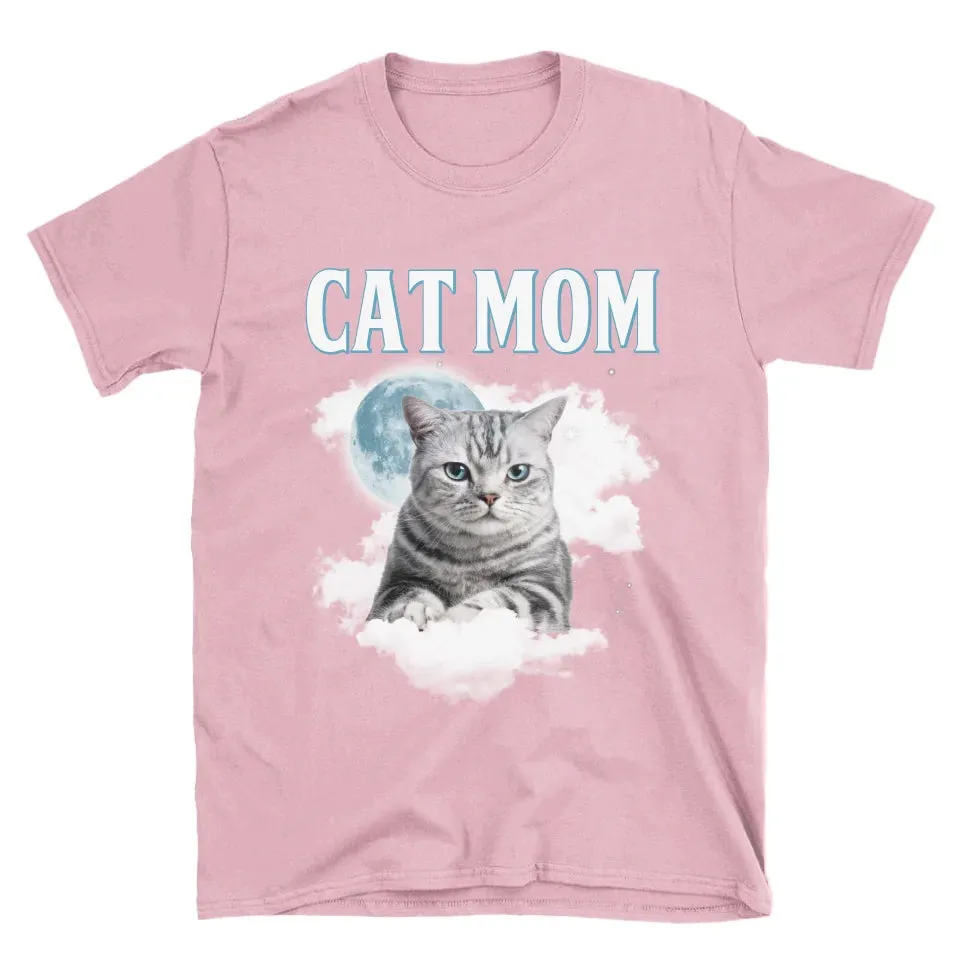 Custom Night Sky Pet Photo Upload T-Shirt