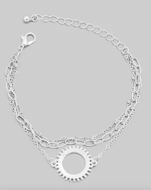 Dainty Layered Sun Bracelet