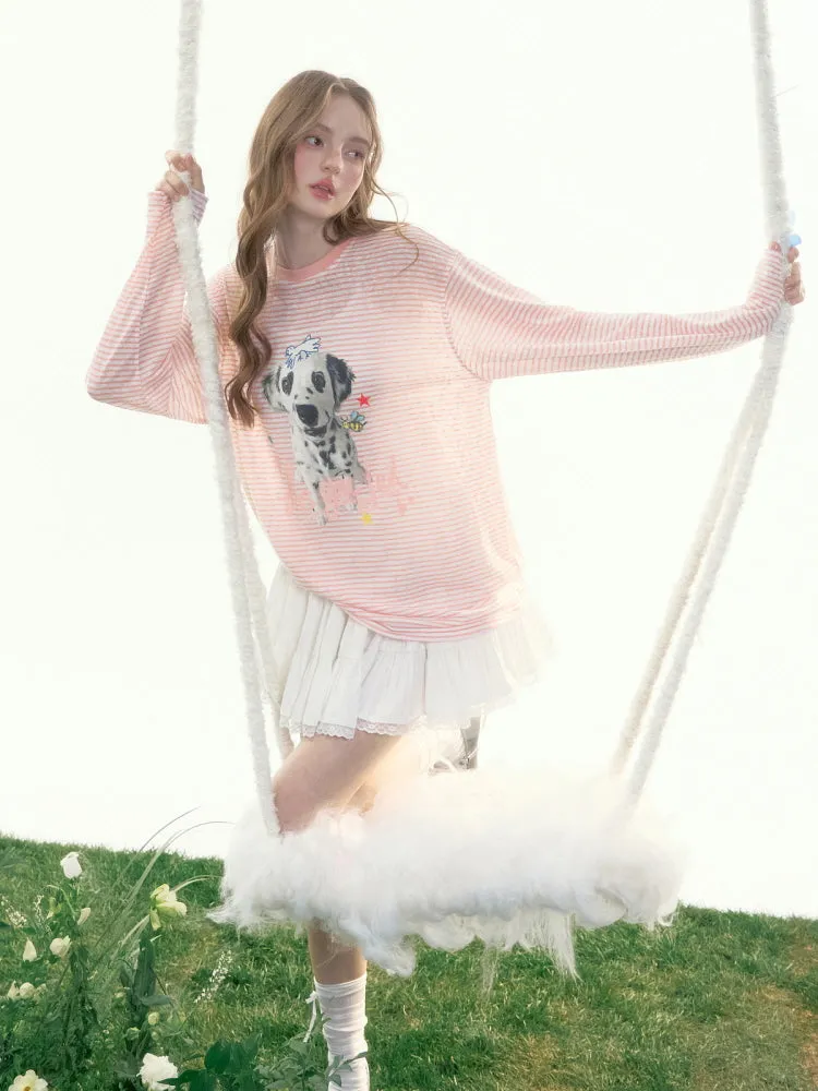 Dalmatian Stripe Long Sleeve