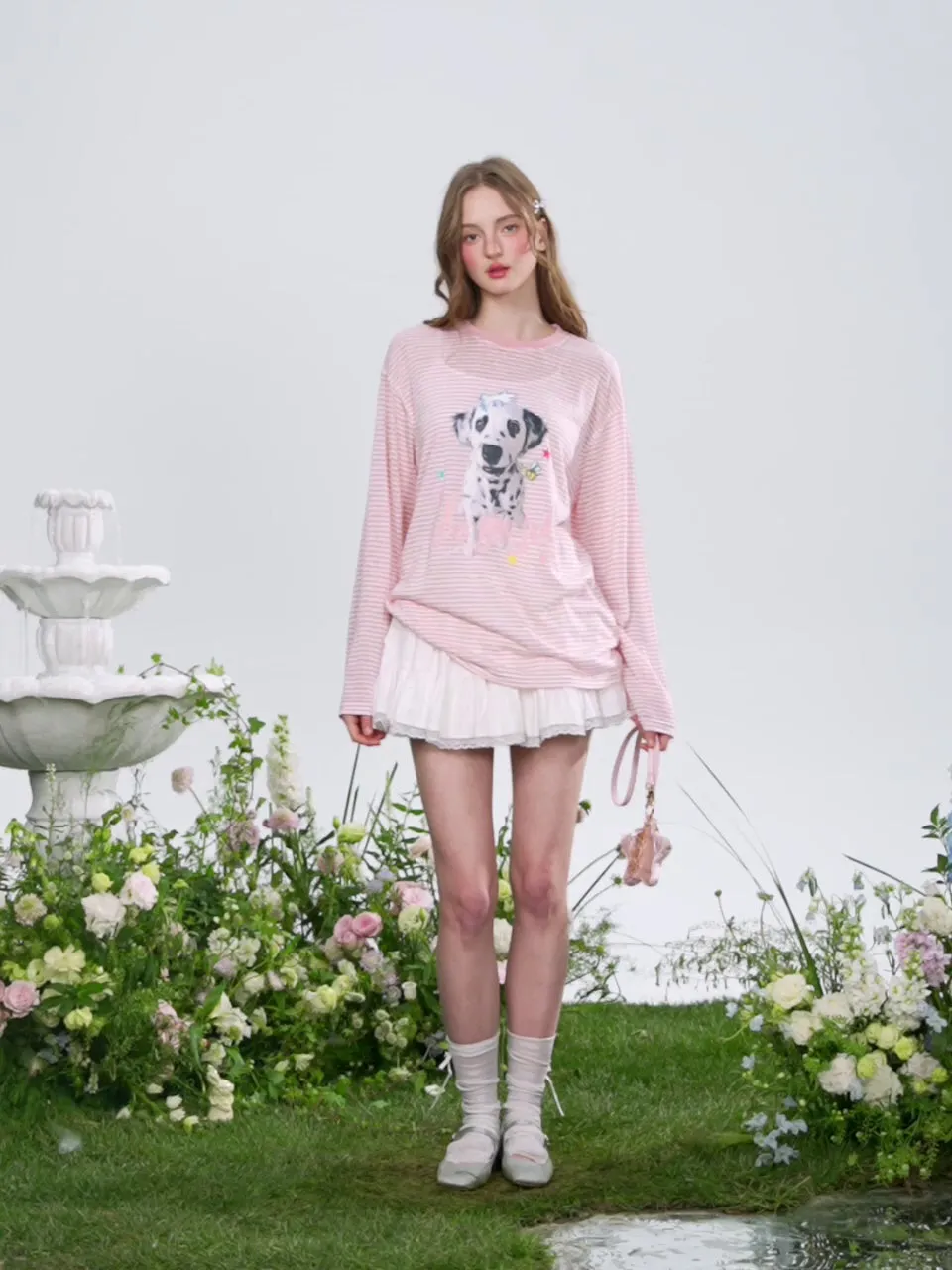 Dalmatian Stripe Long Sleeve