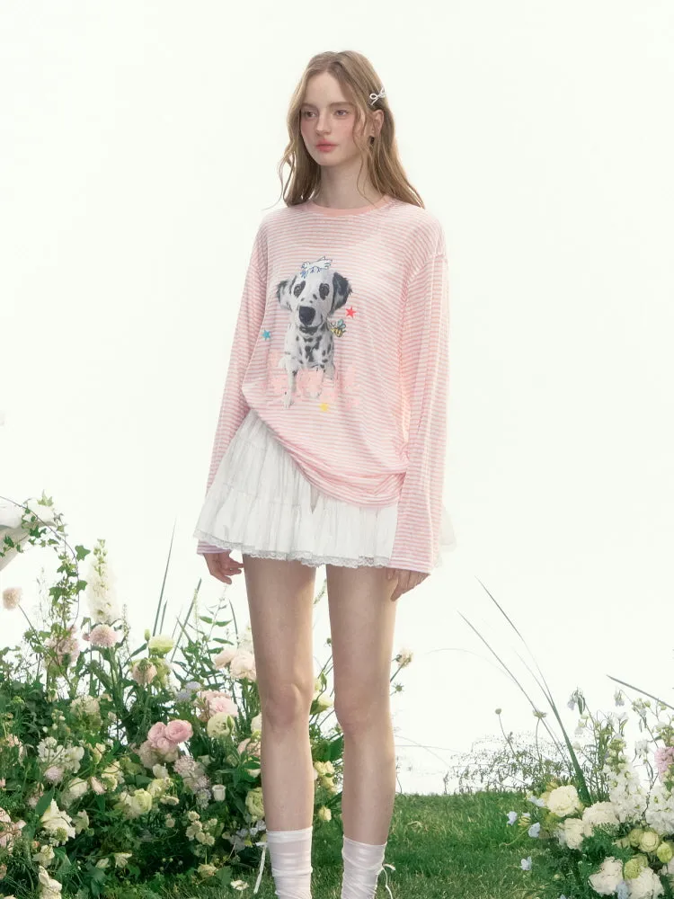 Dalmatian Stripe Long Sleeve