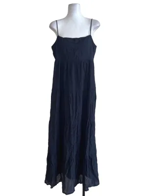 Dark Blue Layered Dress