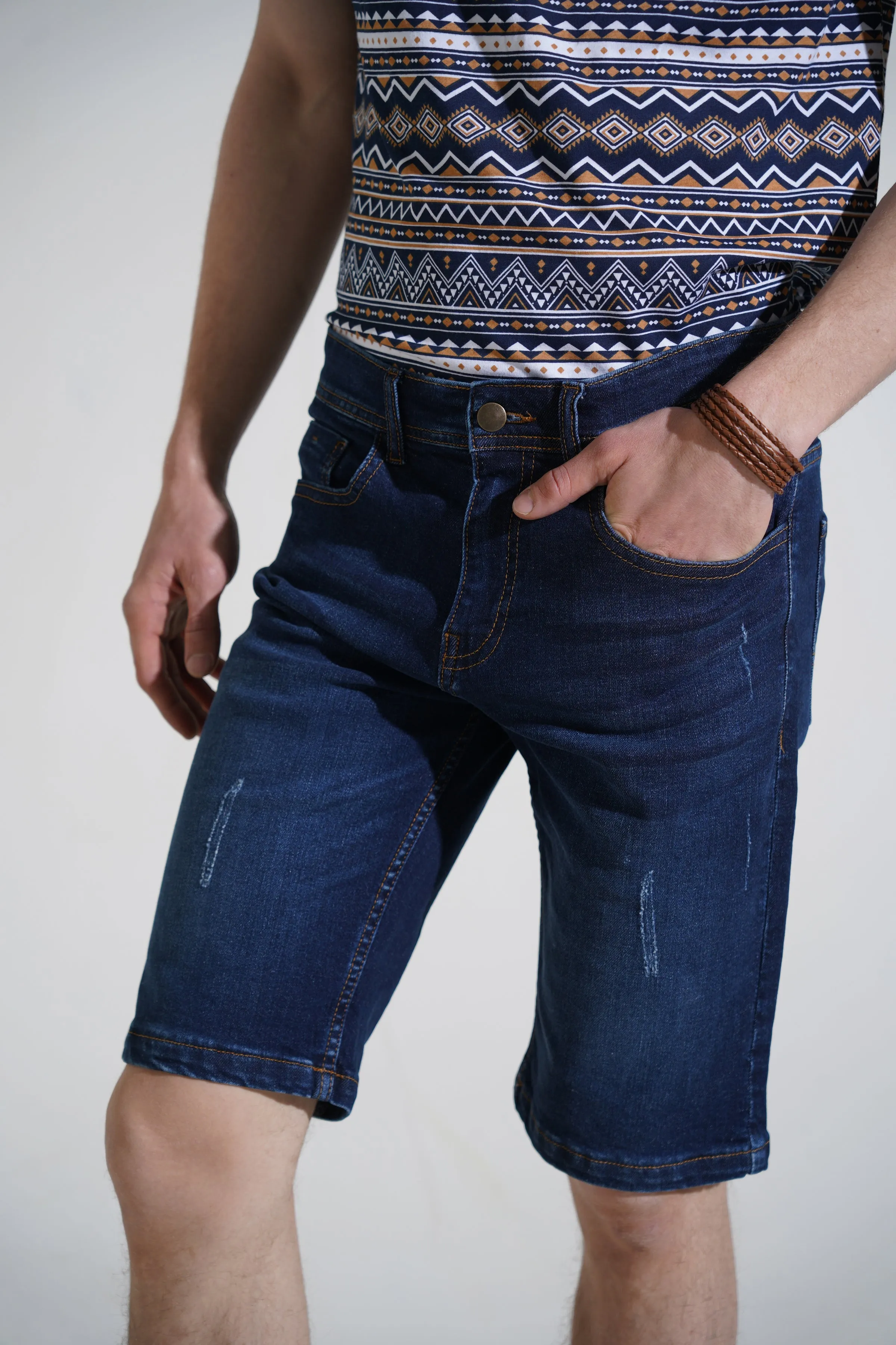 Dark Blue Shorts Gents
