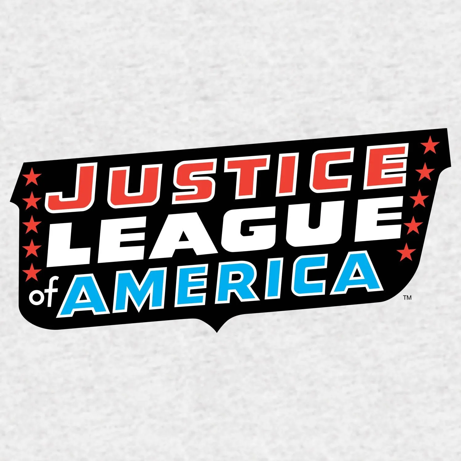DC Comics Justice League JLA Classic Logo Official Men's T-shirt (Sports Grey)