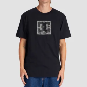 DC Square Star Fill T-Shirt Black/Greystone
