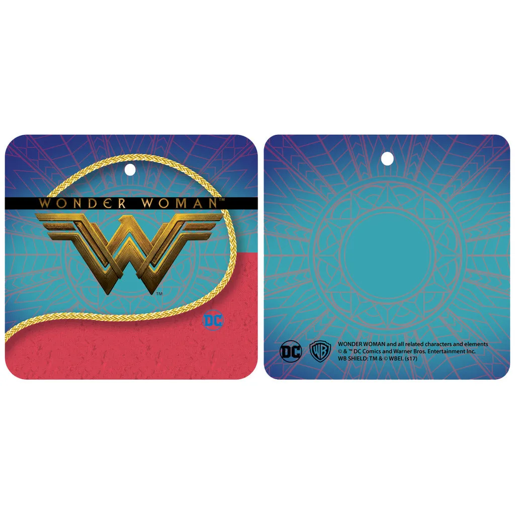 DC Wonder Woman Triangle Fierce Official Men's T-shirt (Red)