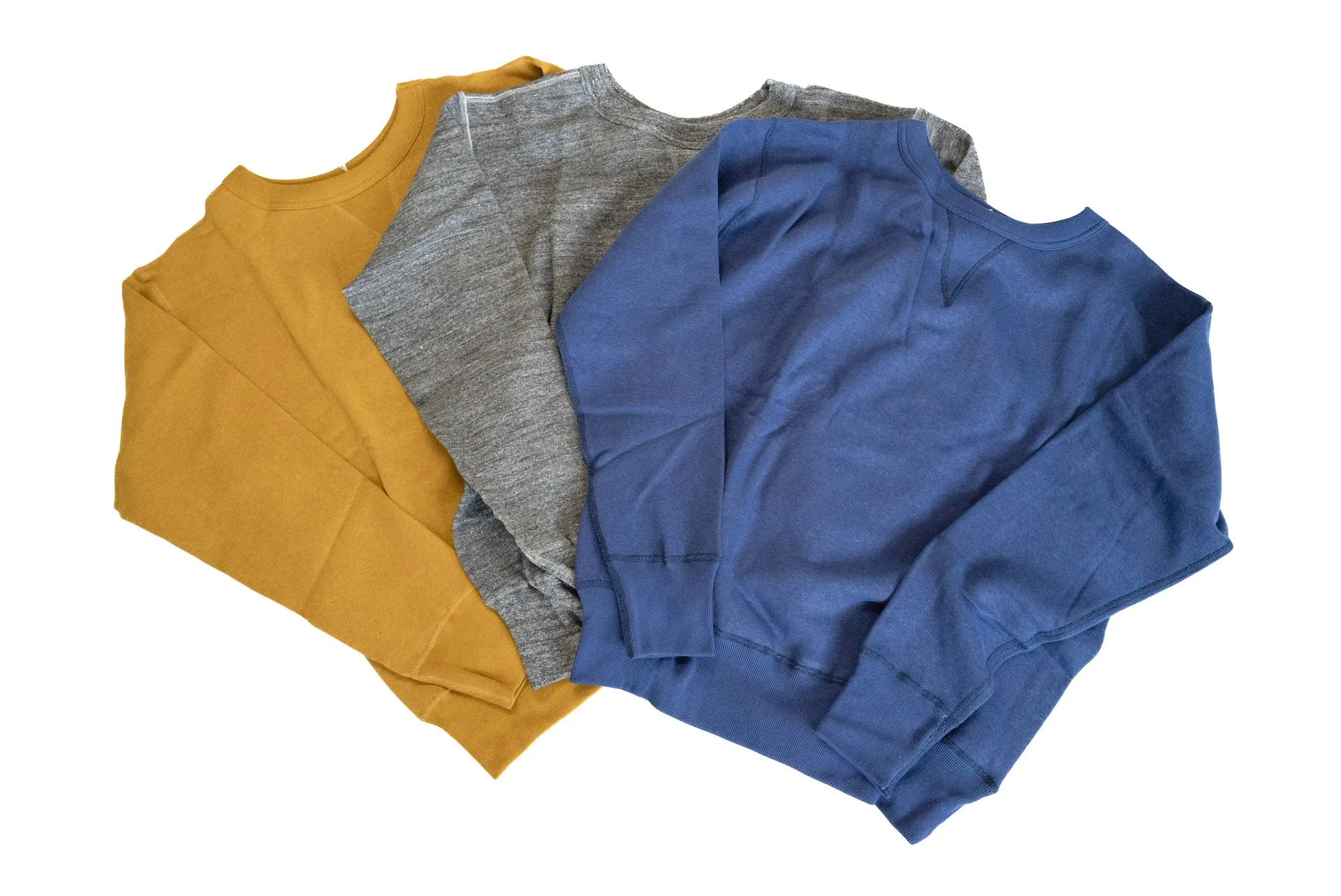 Denime X Warehouse Co Lot.260 10oz "Standard" Loopwheeled Sweatshirt (Navy)