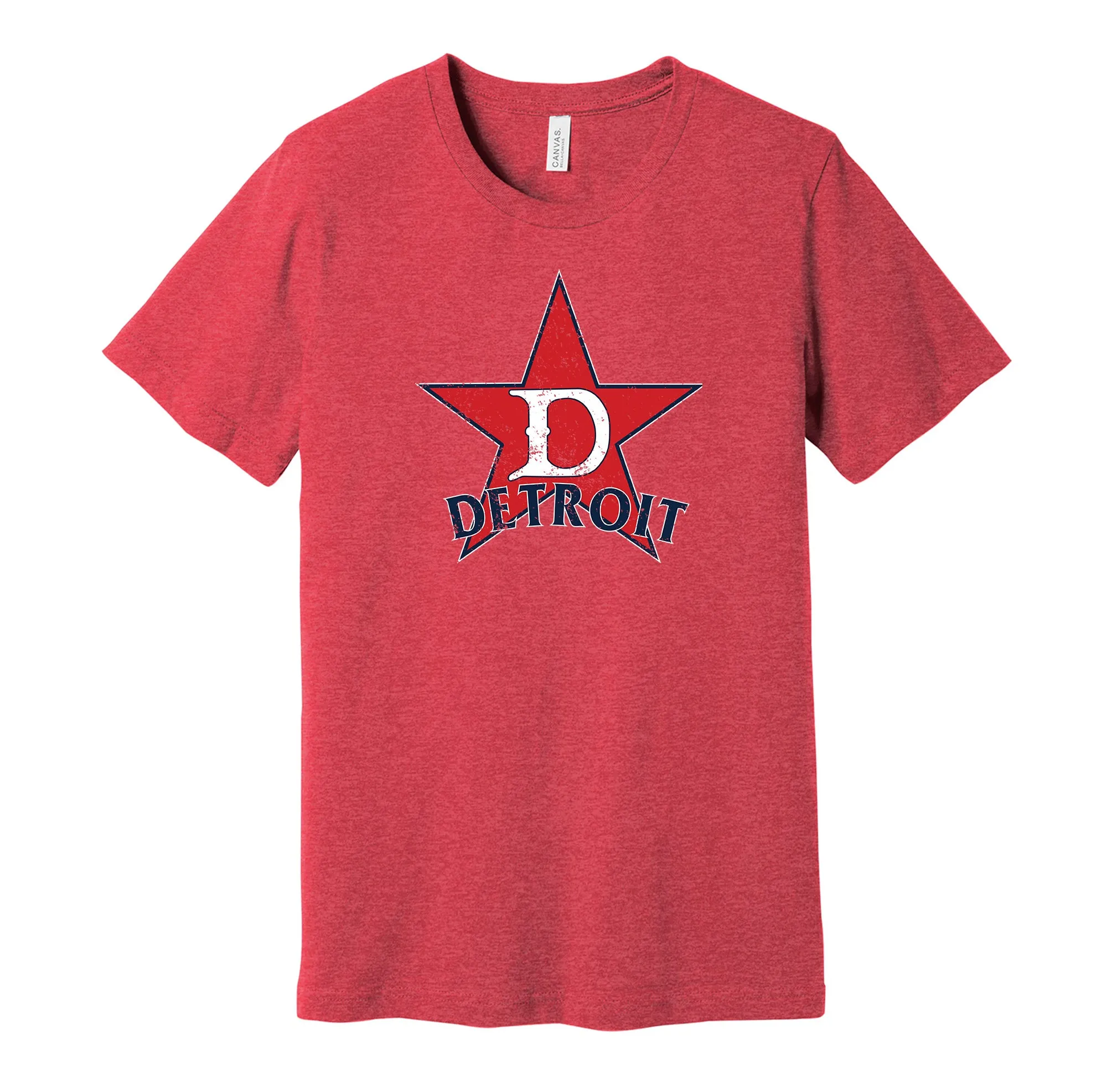 Detroit Stars Distressed Logo Shirt - Defunct Negro Baseball Team - Celebrate Black Heritage and History - Hyper Than Hype