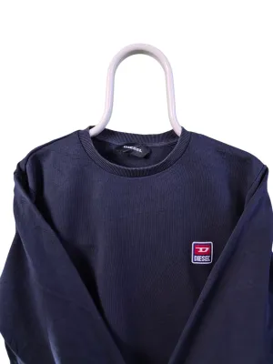 Diesel chest logo sweater maat L