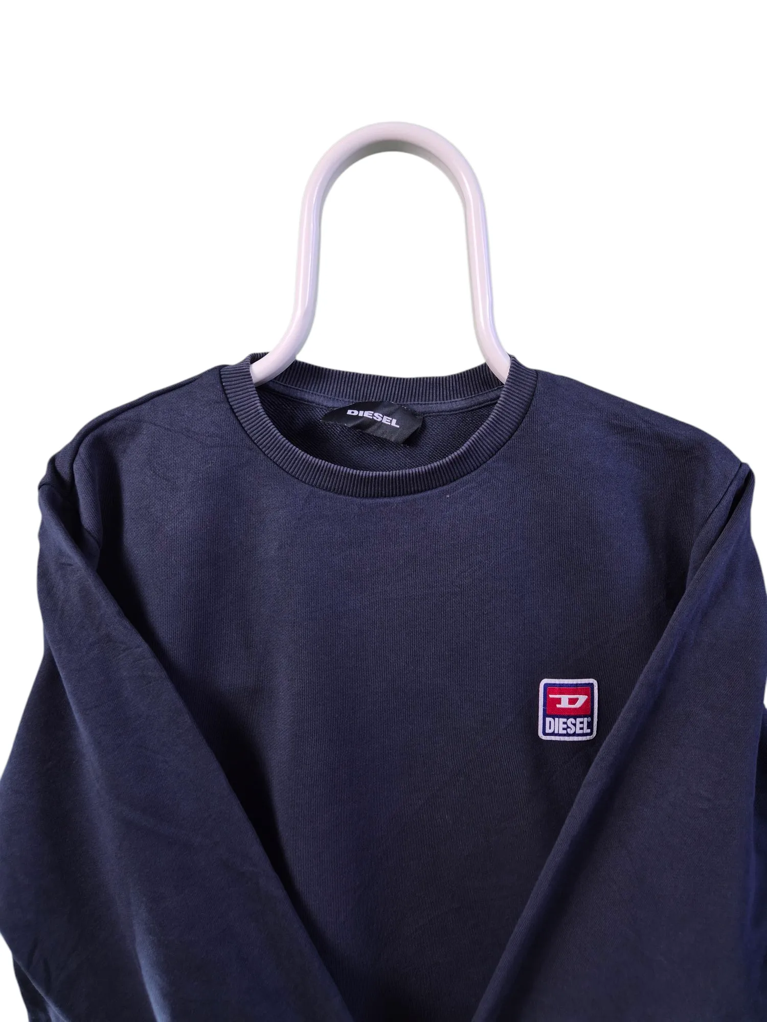 Diesel chest logo sweater maat L