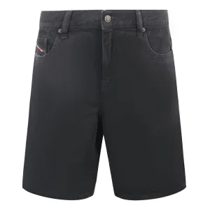 Diesel Mens D Strukt Short 0Hbag Denim Shorts Black
