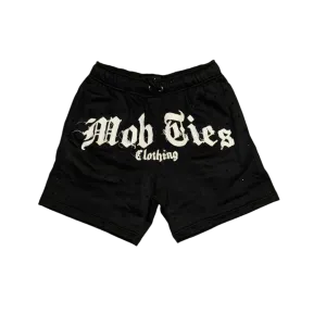 DISTRESSED RHINESTONE SHORTS
