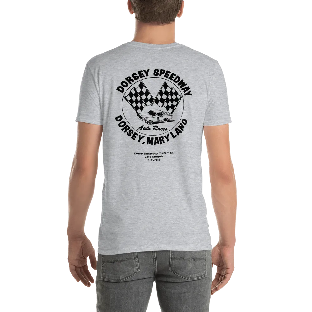 Dorsey Speedway Vintage Logo Replica Crew Neck T Shirt