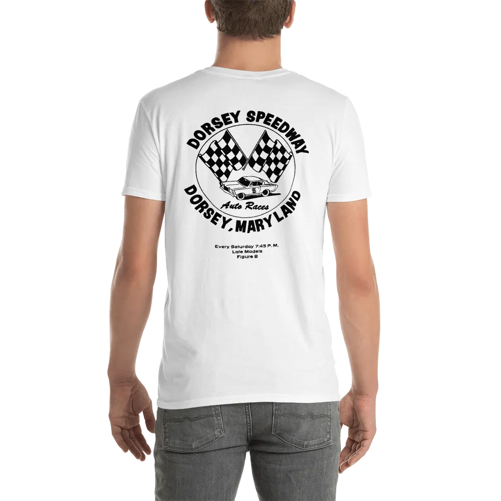Dorsey Speedway Vintage Logo Replica Crew Neck T Shirt