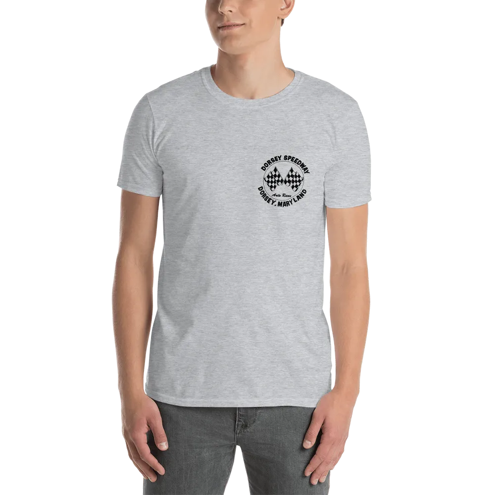Dorsey Speedway Vintage Logo Replica Crew Neck T Shirt