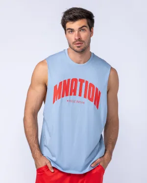Drop Arm Tank - Sky Blue