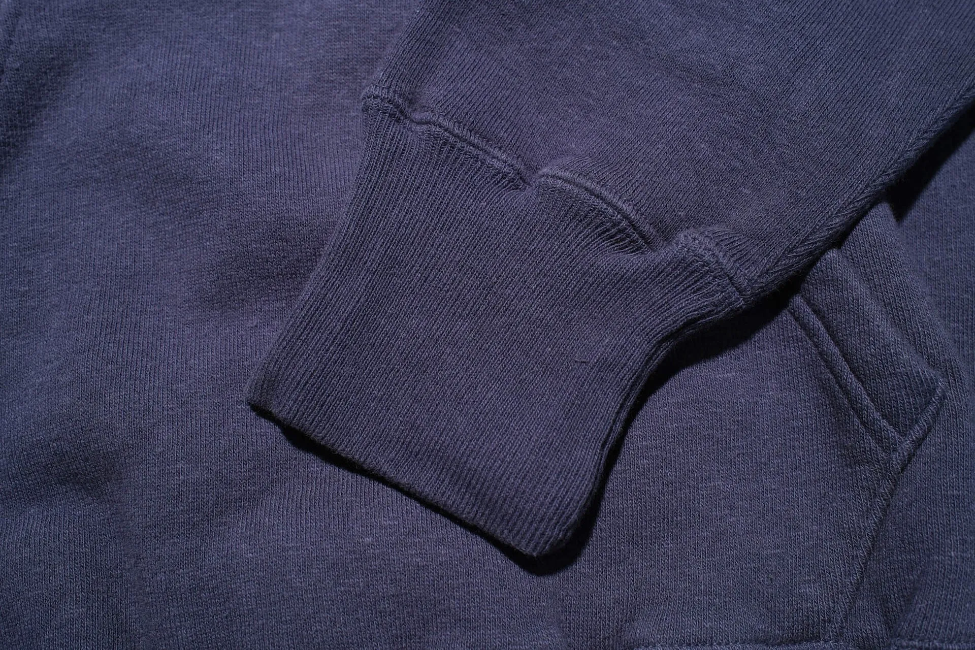 Dubble Works 11oz "Tsuri-ami" Loopwheeled Pull Over (Navy)