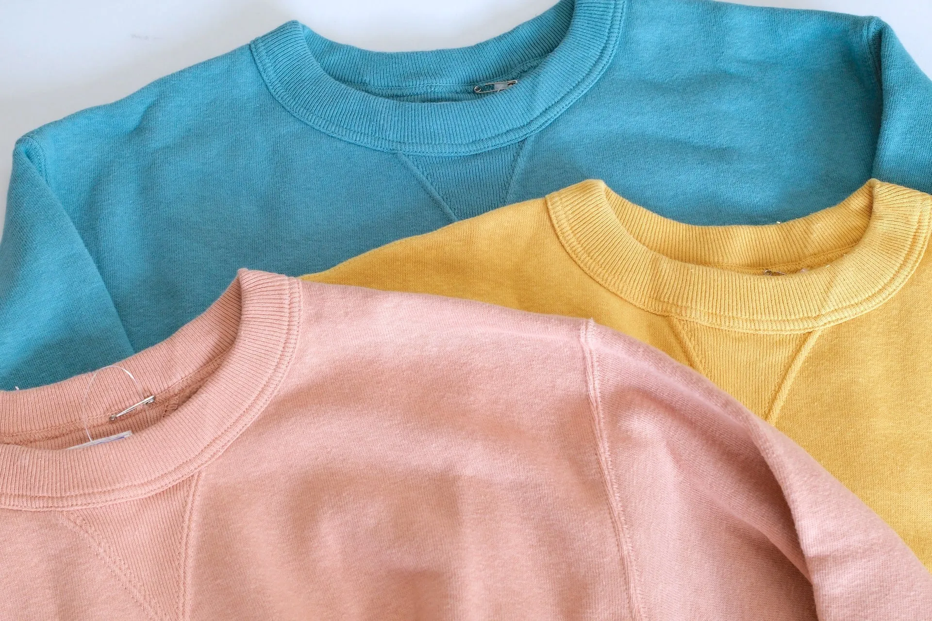 Dubble Works 11oz "Tsuri-ami" Loopwheeled Sweatshirt (Salmon Pink)