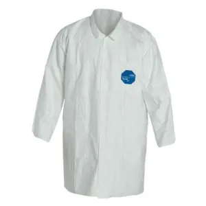 DuPont™ Tyvek Lab Coats Two Pockets, X-Large, Tyvek, TY212S-XL