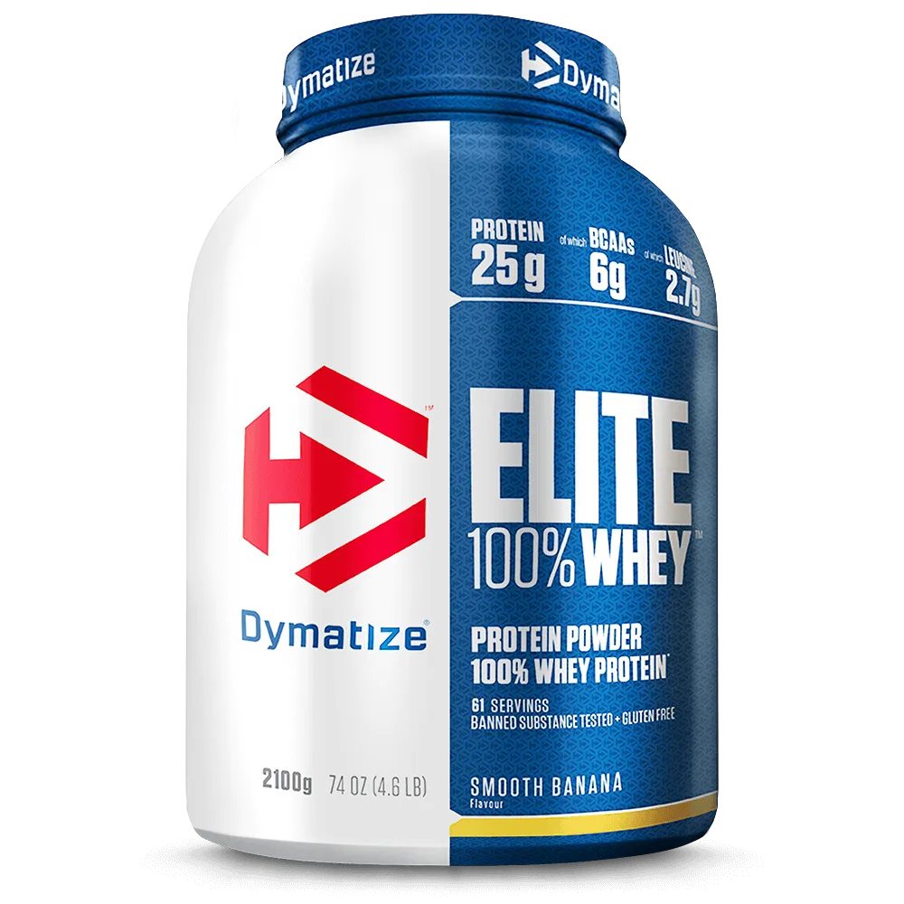 Elite Whey Protein Smooth Banana - 2100g.