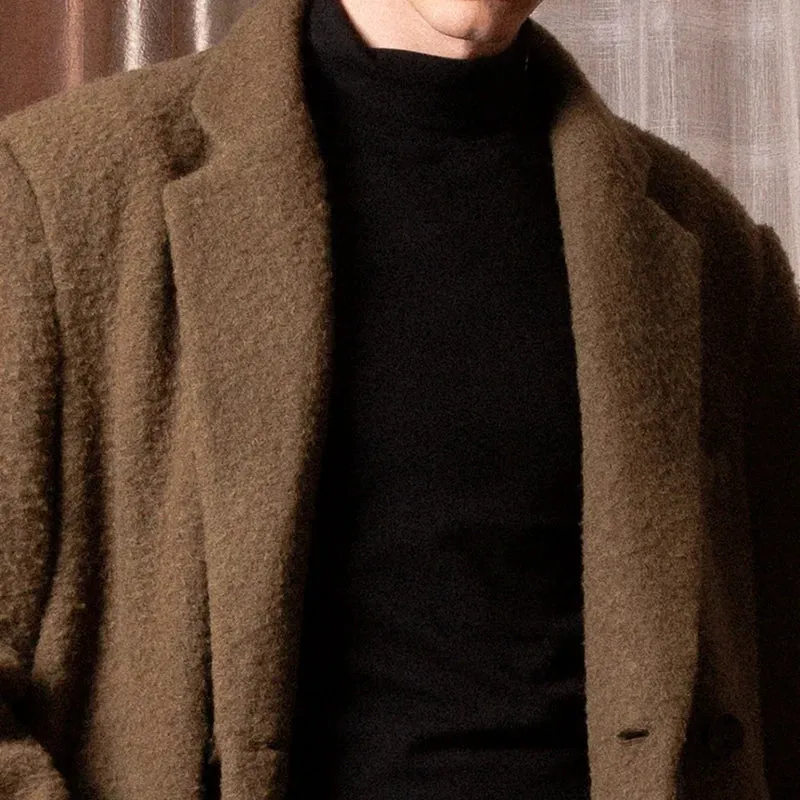 Embroidered Turtleneck Shirt