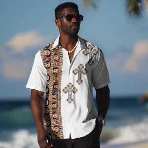 Ethiopia Angels Tilet With Cross Hawaiian Shirt LT15